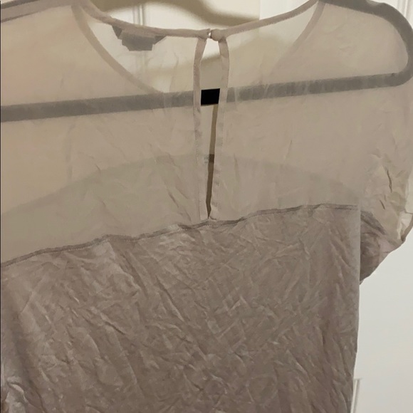 Club Mónaco Sheer Trim Top - Picture 6 of 6
